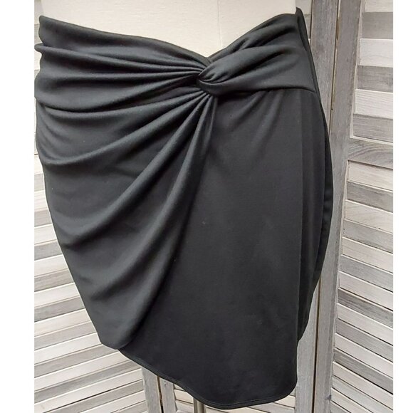 Women's Ruched Ponte Mini Skirt | A New Day | Large - Picture 2 of 9